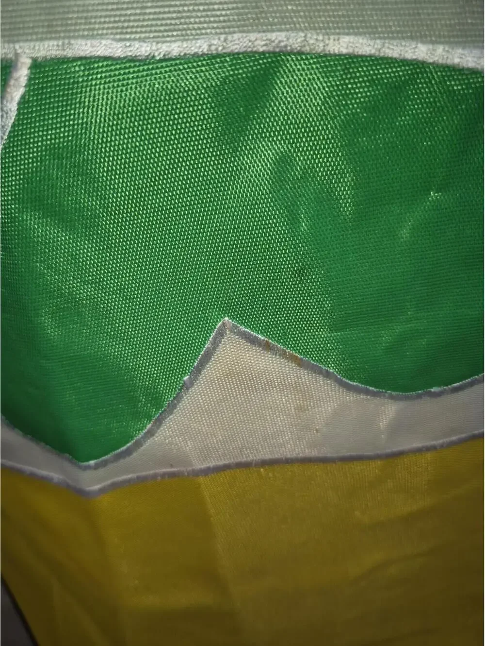 Vintage Holiday/Winter Mitten Christmas Tree Oversized 59"x33" Home Flag - Picture 9 of 9